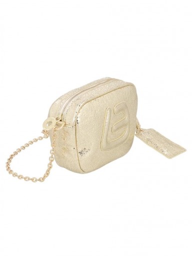 Bolso La Fille des Fleurs bandolera ecopiel dorado [1]