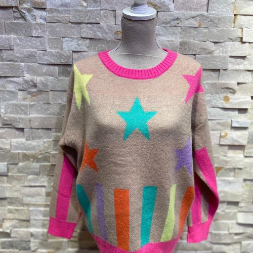 Jersey personalizado estrellas multicolor [1]