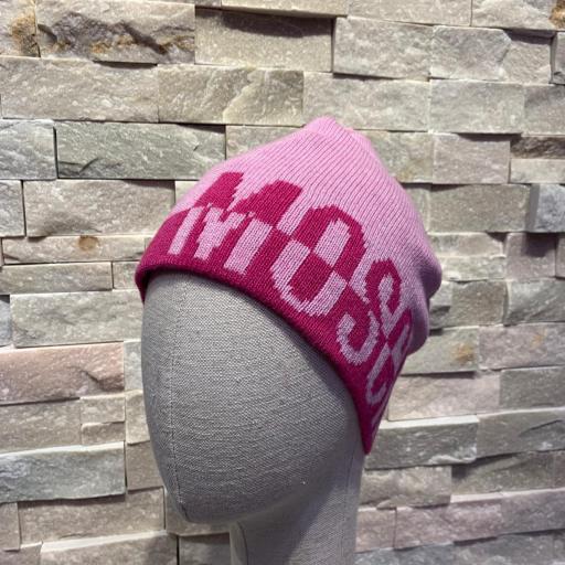 Gorro de Moschino rosa y fucsia [3]