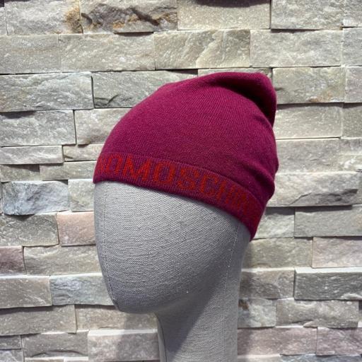 Gorro de Moschino fucsia y rojo [1]