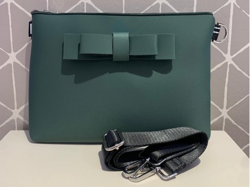 Bolso La Fille des Fleurs lazo verde