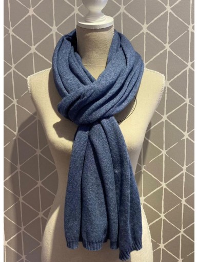 Bufanda azul