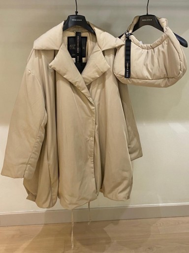Abrigo oversize beige Emma&Gaia [1]