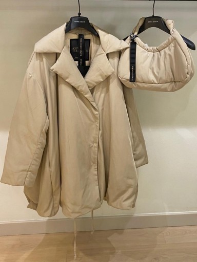 Bolso con bolsillo y cinturón avellana Emma&Gaia [1]