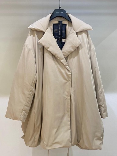 Abrigo oversize beige Emma&Gaia [0]