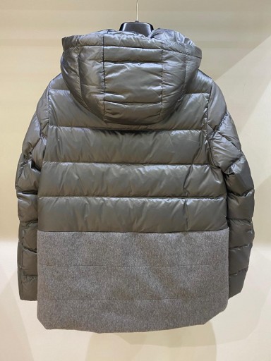 Abrigo Gus mix paño y acolchado gris [1]