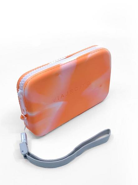 Cartera monedero Viajecito naranja tie dye [1]