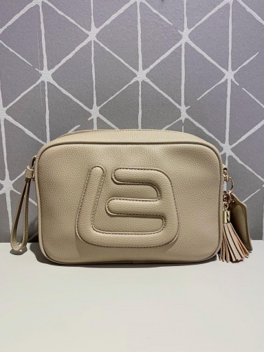 Bolso La Fille des Fleurs bandolera ecopiel beige