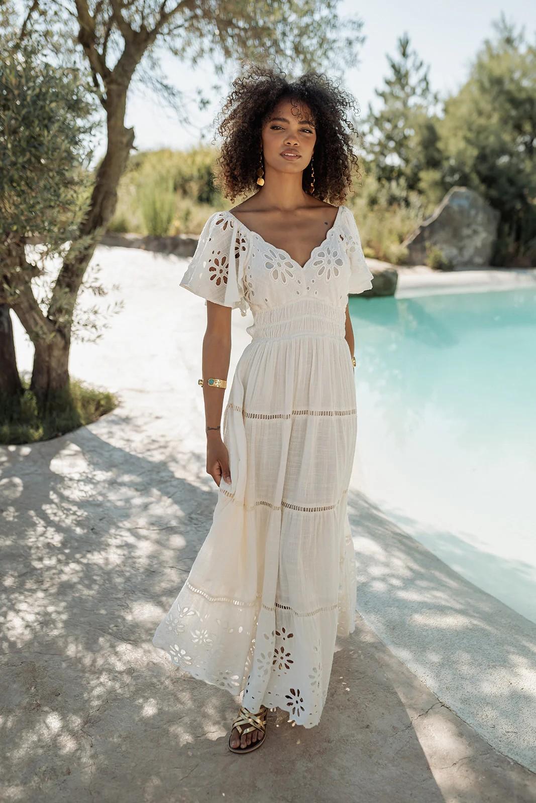 VESTIDO LARGO FLORENCIA PITI CUITI