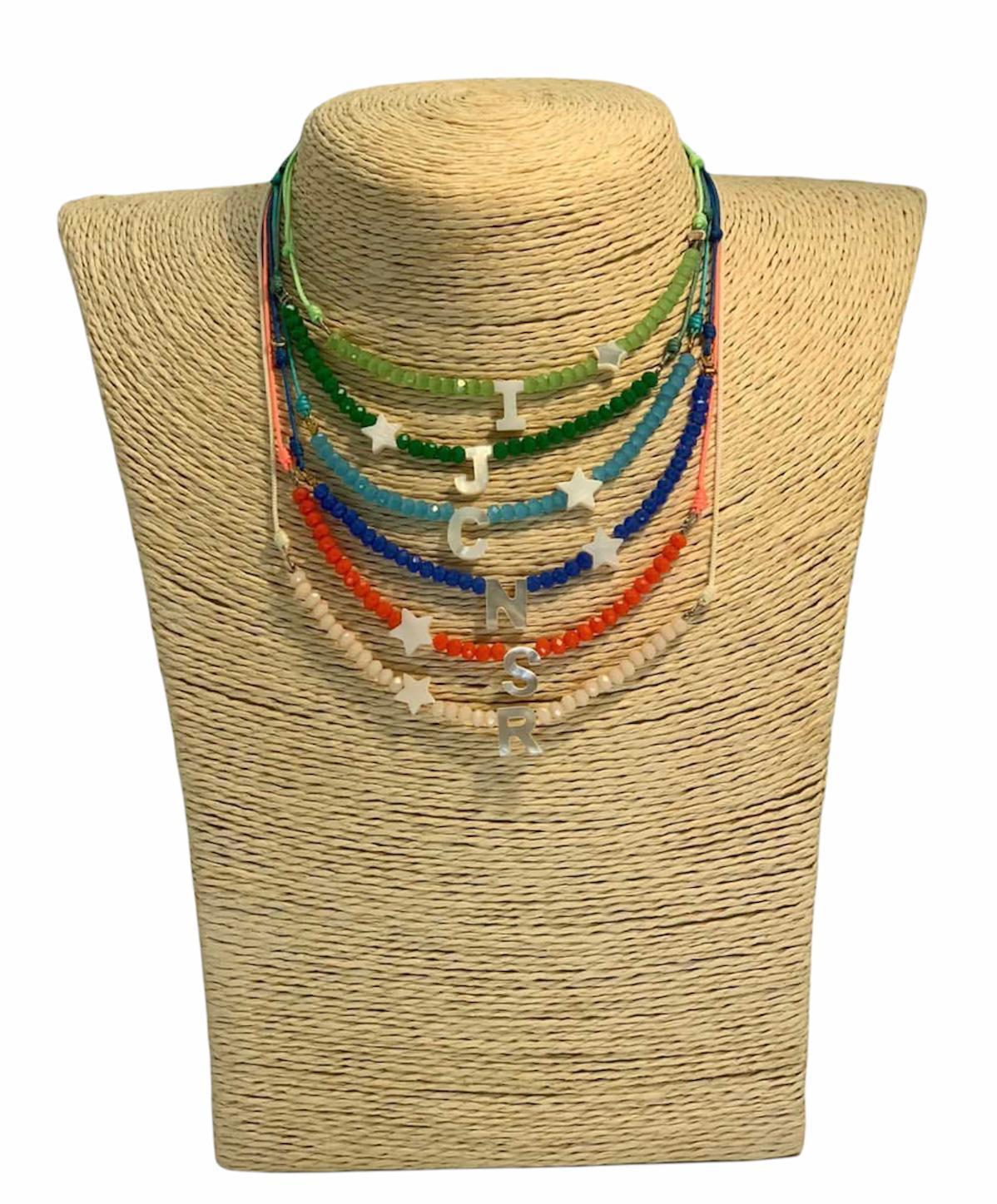 Collar Minerales Made in Mare - Iniciales