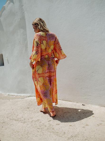 VESTIDO LARGO MARRAKECH ORANGE PITI CUITI [1]