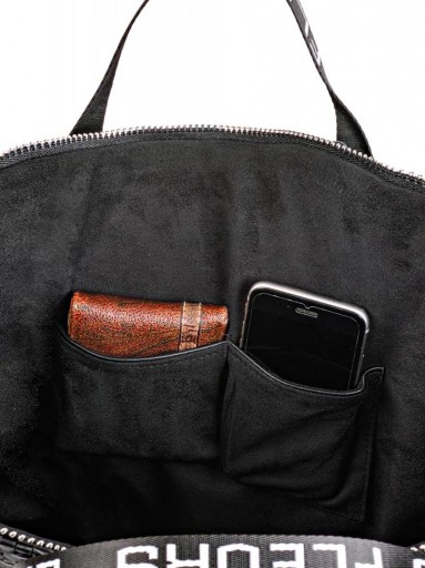 Mochila verde ecopiel trenzada La Fille  [3]