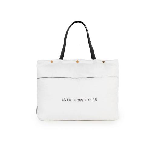 Abrigo Blanco con bolso La Fille [1]