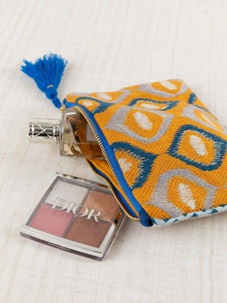 Neceser Latido bordado cebra teja [0]