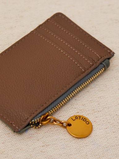 Cartera tarjetero verde Latido [1]