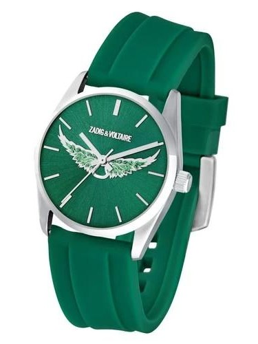Reloj Zadig & Voltaire caucho alas verde [1]