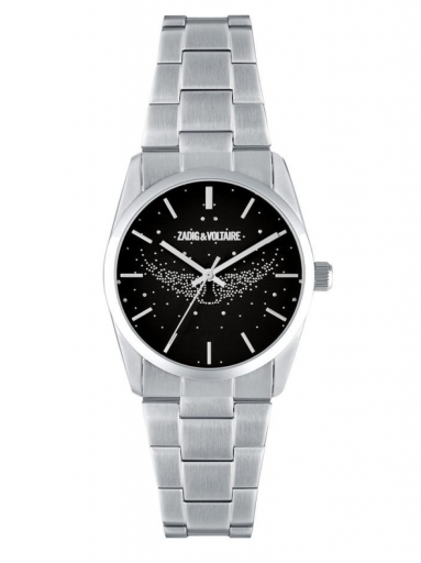 Reloj Zadig & Voltaire acero alas negro [0]