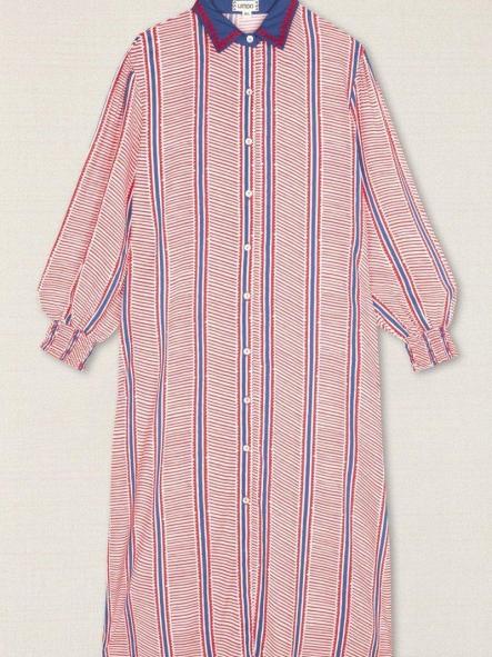 Vestido rayas rojas  [1]