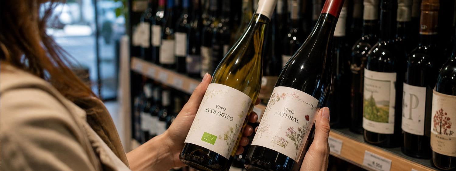 Vino ecológico: diferencias con vino natural