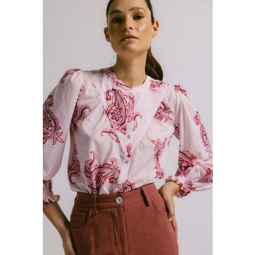 BLUSA VOL PASLEY ROSA 