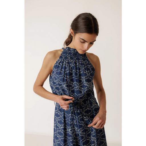 VESTIDO CUELLO HALTER  [0]