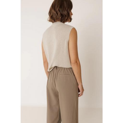 CHALECO DE PUNTO ARROZ  [2]