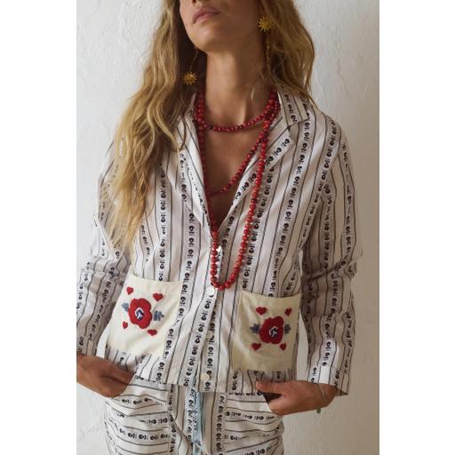 CHAQUETA GRECAS ES TRENC 