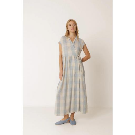 VESTIDO CRUZADO VICHY  [1]