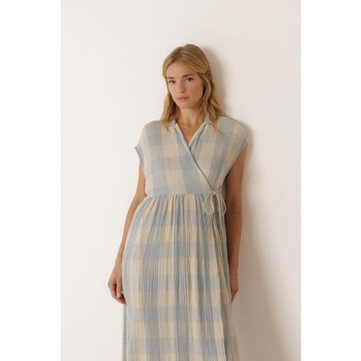 VESTIDO CRUZADO VICHY  [2]