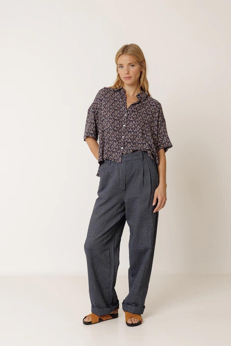 CAMISA ESTAMPADA OVERSIZE