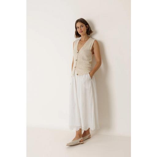 FALDA MIDI BORDADA  [1]