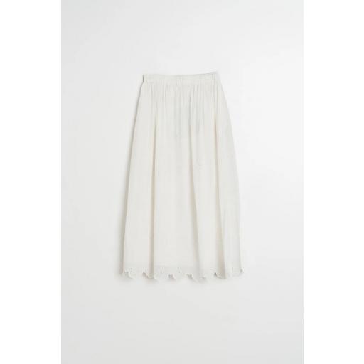 FALDA MIDI BORDADA  [2]
