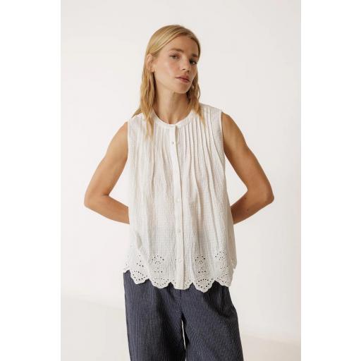 CAMISETA BORDADA COMBINADA  [2]