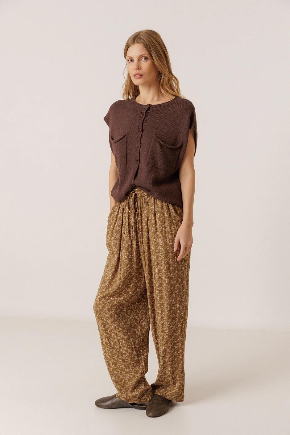 PANTALÓN ESTAMPADO FLUIDO