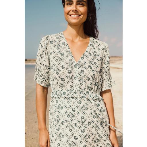 VESTIDO ESTAMPADO VINTAGE  [0]
