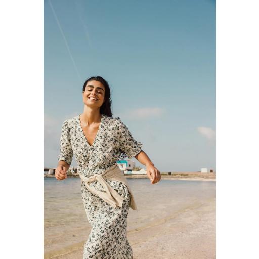 VESTIDO ESTAMPADO VINTAGE  [1]