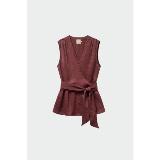 CAMISA SATINADA CON LAZADA  [3]