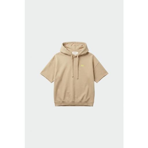 SUDADERA CON CAPUCHA MANGA CORTA  [3]