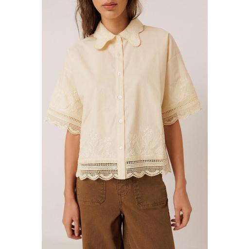 CAMISA BORDADA POPELIN  [0]