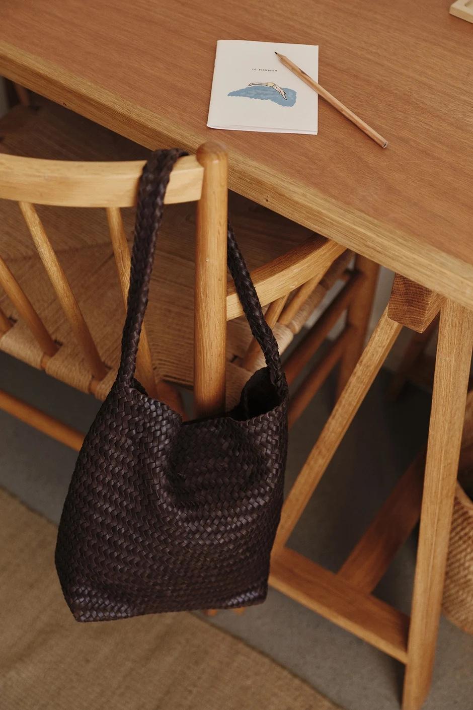 BOLSO MEDIANO TRENZADO