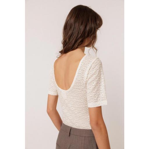 CAMISETA SLIM JACQUARD CIRCULAR  [2]