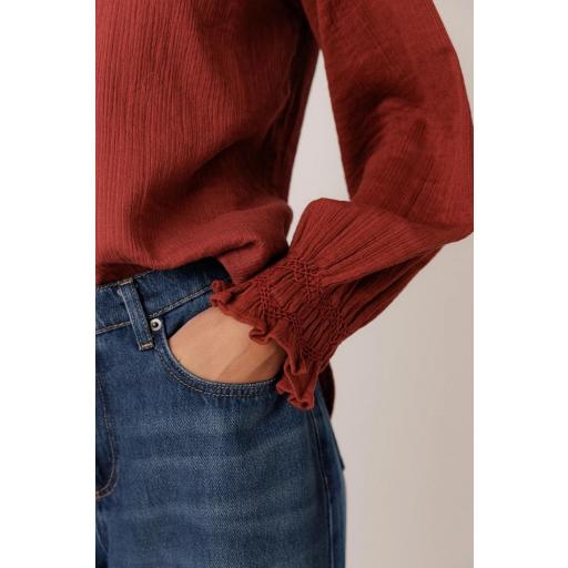 CAMISA ROMÁNTICA DOBLE GASA  [1]