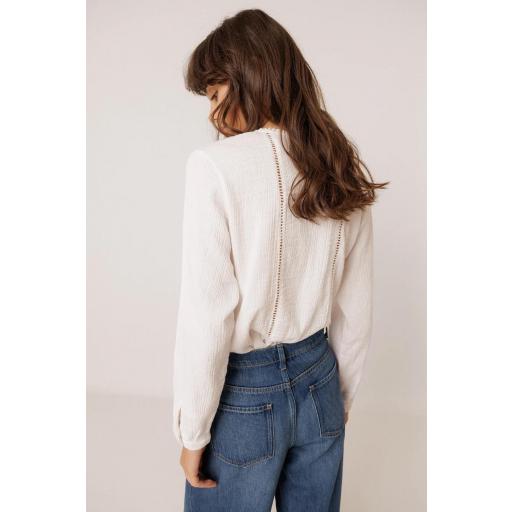 BLUSA ROMNTICA DOBLE GASA  [2]