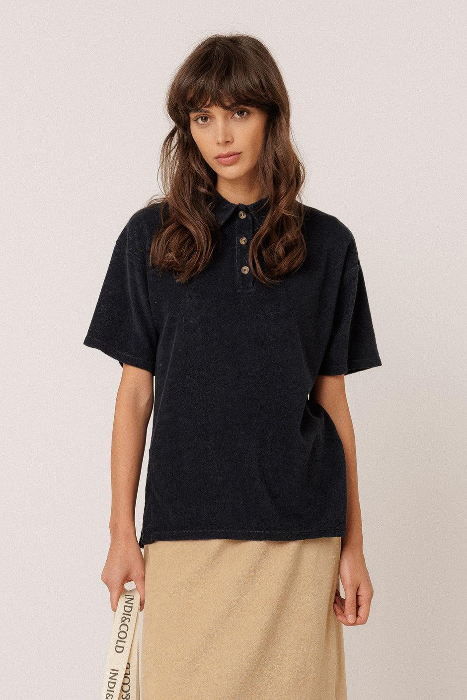 POLO RIZO CON ABERTURAS