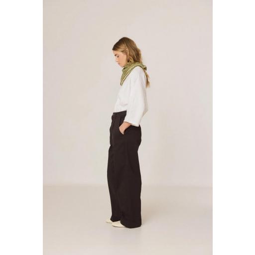 PANTALÓN WIDE LEG ALGODÓN  [1]