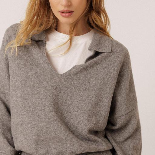 JERSEY POLO CON CASHMERE  [0]