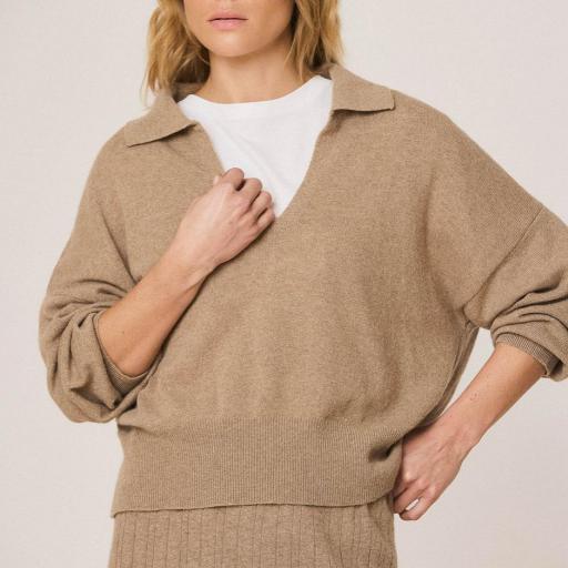 JERSEY POLO CON CASHMERE  [1]