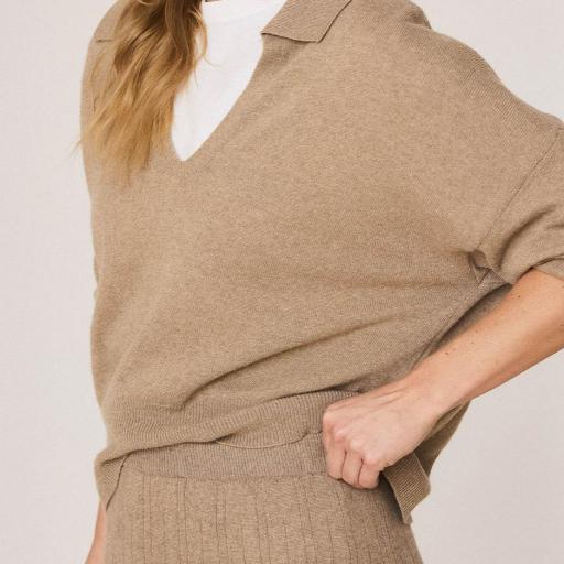 JERSEY POLO CON CASHMERE  [0]