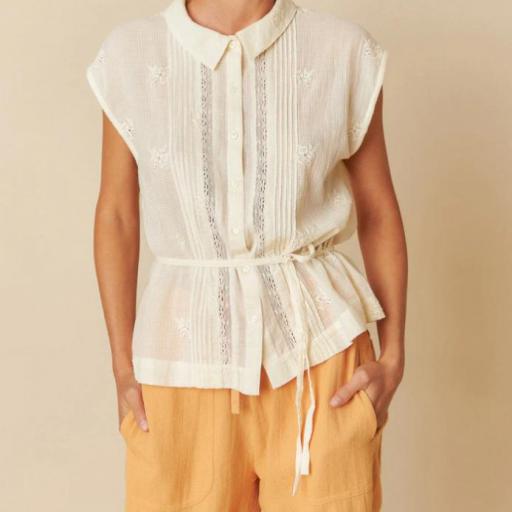 CAMISA BORDADA ALGODÓN  [2]