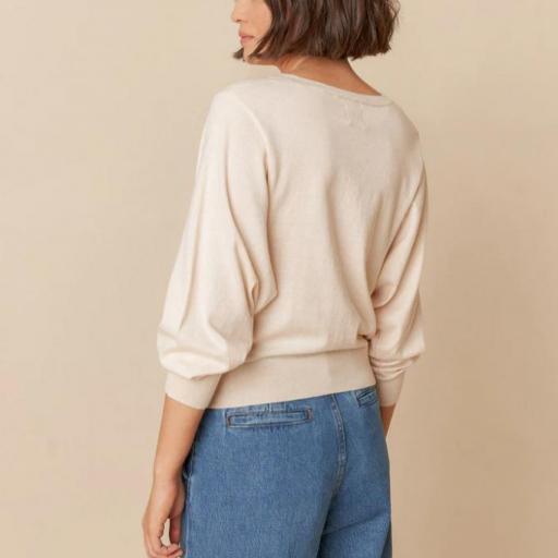 CHAQUETA PUNTO MANGA MURCIÉLAGO  [1]